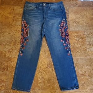 Hilfiger Jeans Embroidered Tribeca Straight 12